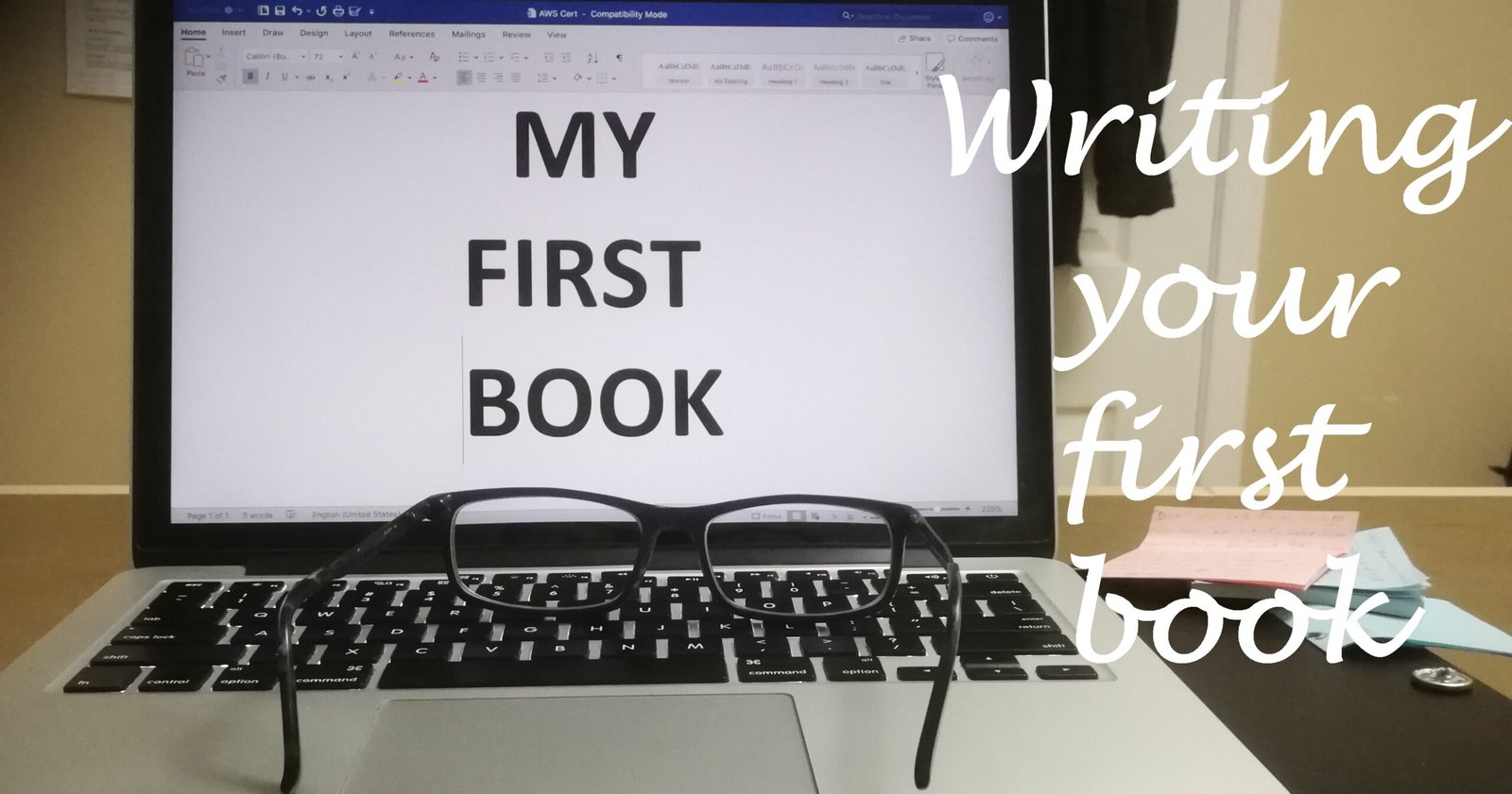 How to Start Writing Your First Book